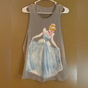 Disney Cinderella Cut Out Women’s Small Tank NWOT